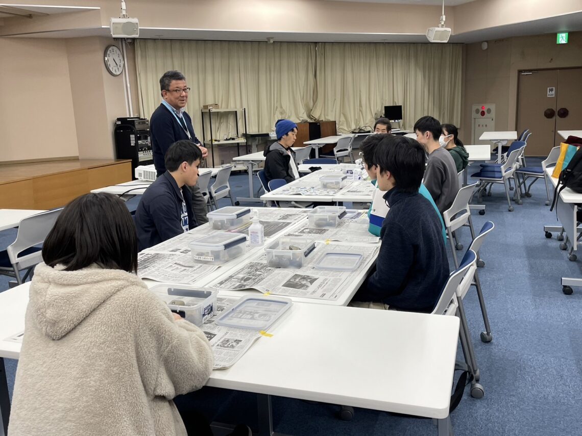 触察ワークショップの様子